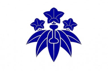 岩倉高等学校野球部グラウンド用 校旗制作のイメージ