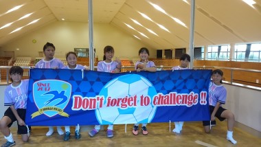 サッカー横断幕 FC RONVIAGGIO SEYA GIRLSのイメージ