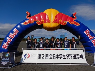 全日本学生SUP連盟スクリーンバナーのイメージ